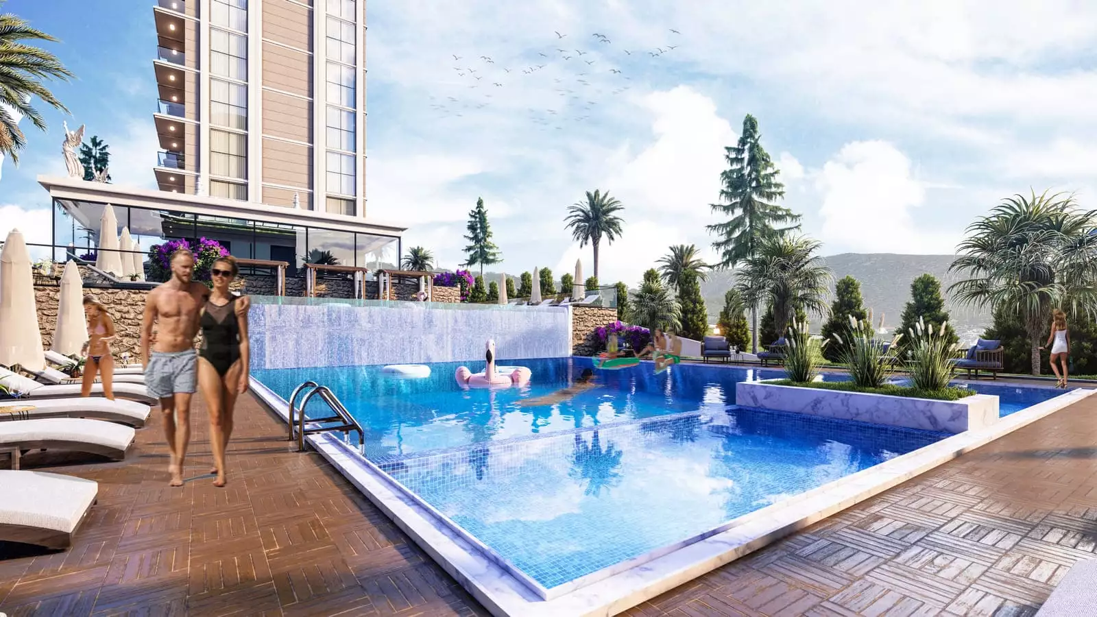 Квартира 55м² в Турции, Конаклы. Стоимостью 112000€ аренда фото-17