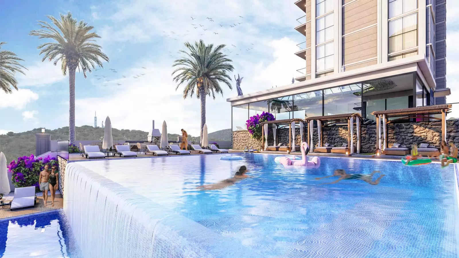 Квартира 55м² в Турции, Конаклы. Стоимостью 112000€ аренда фото-18