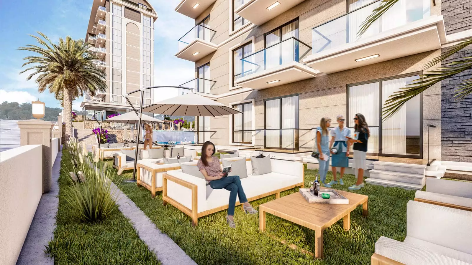Квартира 55м² в Турции, Конаклы. Стоимостью 112000€ аренда фото-21