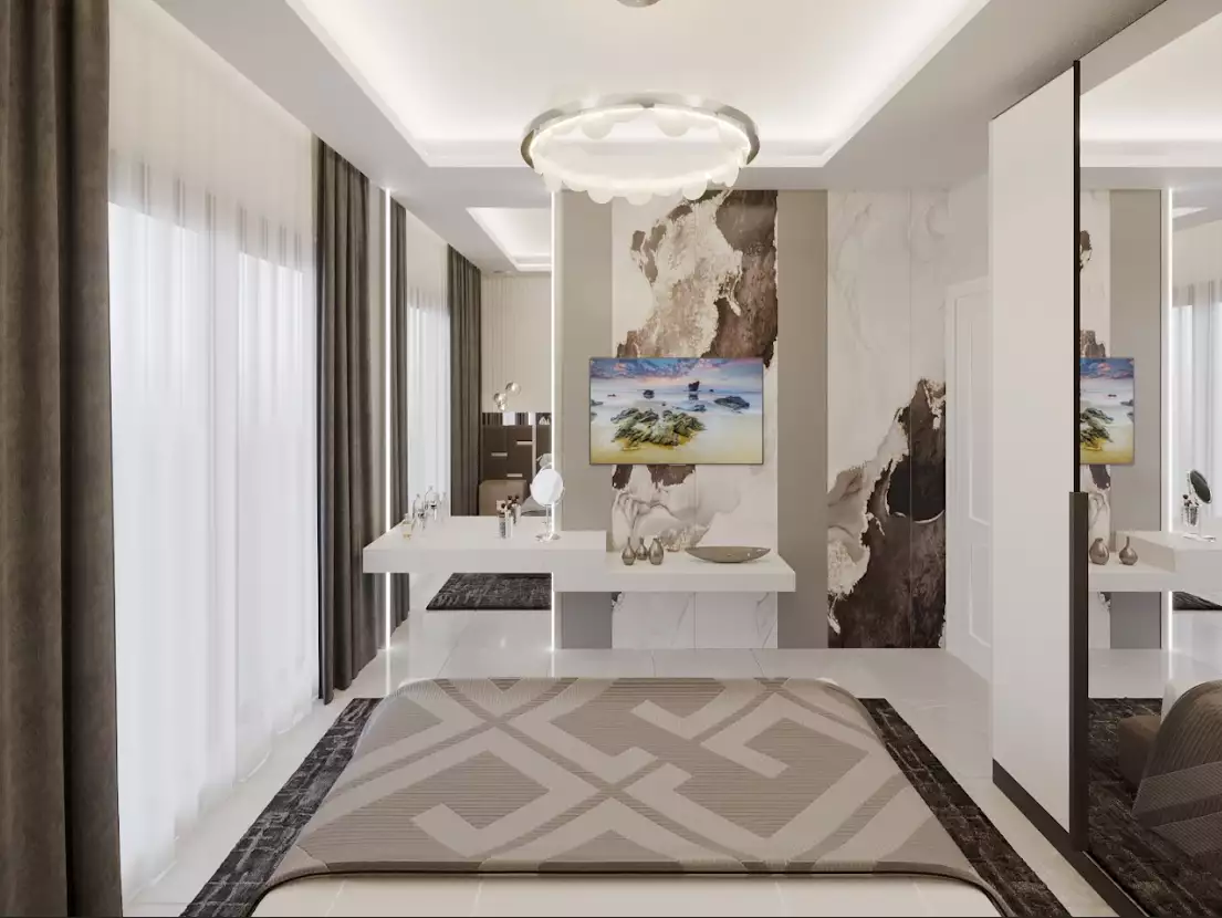 Квартира 50м² в Турции, Махмутлар. Стоимостью 105000€ аренда фото-16