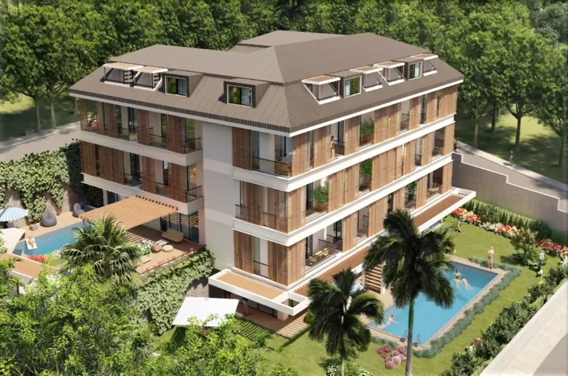 Квартира 44м² в Турции, Джикджилли. Стоимостью 159000€ аренда фото-8