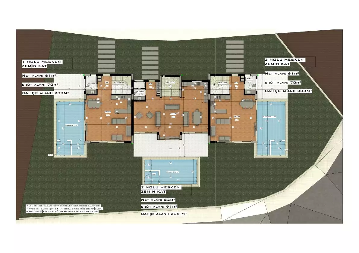 Вилла 380м² в Турции, Авсаллар. Стоимостью 690000€ аренда фото-30