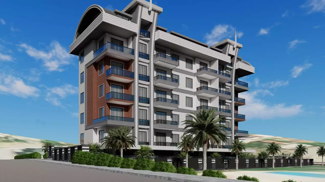 Квартира 48м² в Турции, Авсаллар. Стоимостью 95000€ аренда фото-3