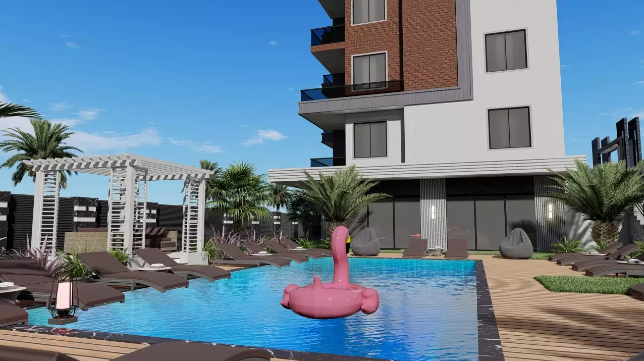 Квартира 48м² в Турции, Авсаллар. Стоимостью 95000€ аренда фото-6