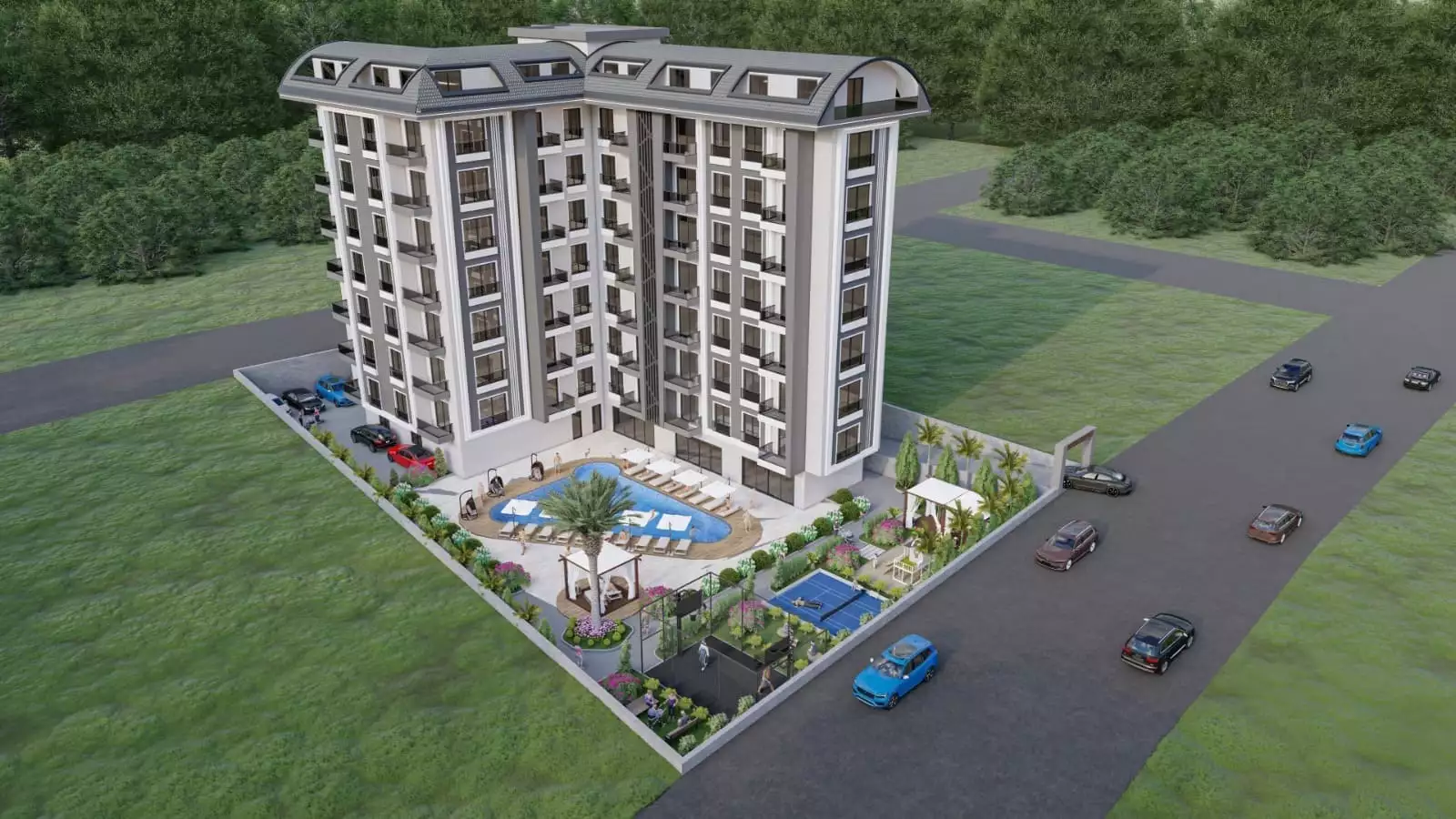 Квартира 53м² в Турции, Авсаллар. Стоимостью 110000€ аренда фото-6