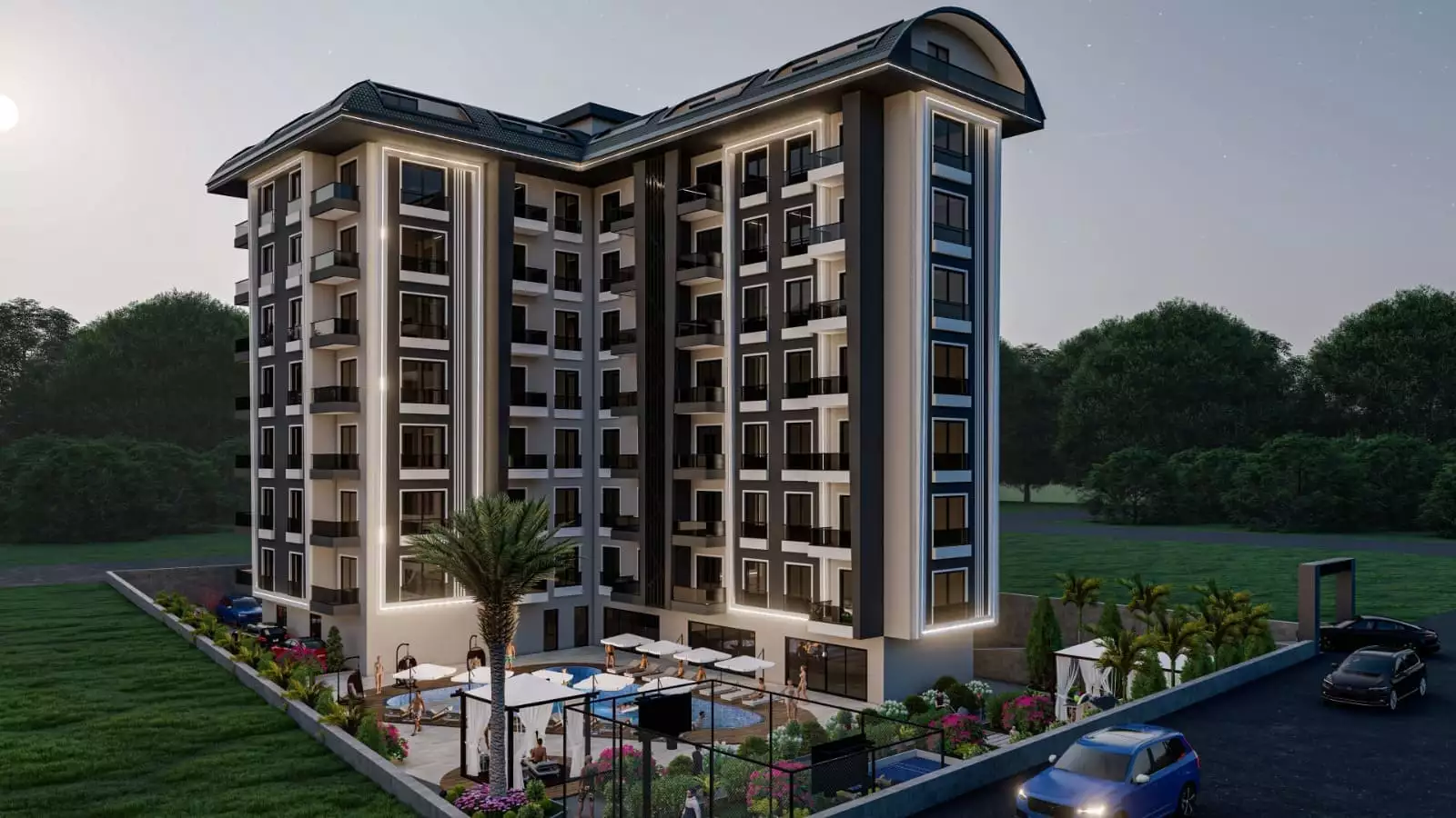 Квартира 53м² в Турции, Авсаллар. Стоимостью 110000€ аренда фото-8