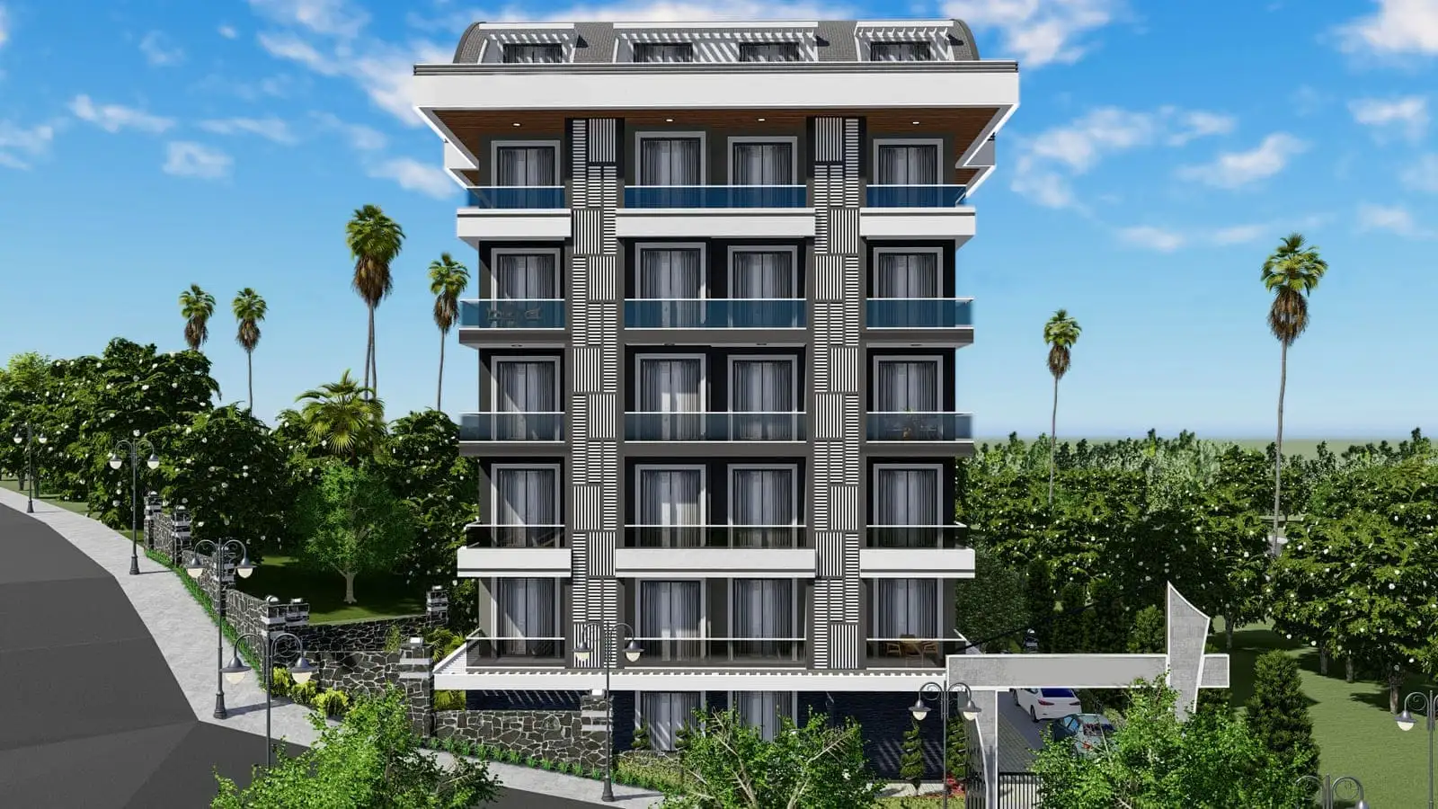 Квартира 58м² в Турции, Авсаллар. Стоимостью 95000€ аренда фото-3