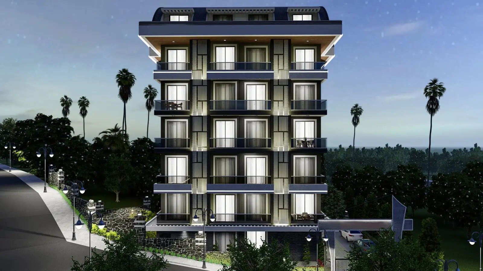 Квартира 58м² в Турции, Авсаллар. Стоимостью 95000€ аренда фото-5