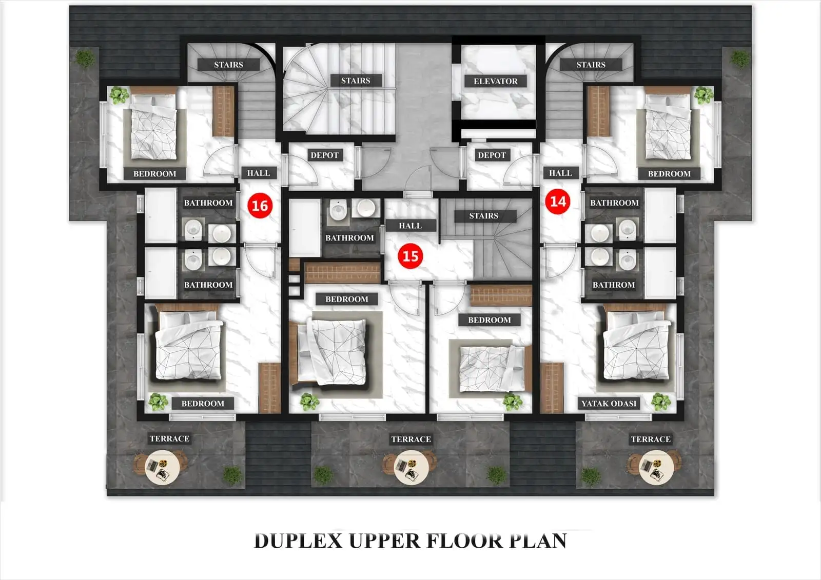 Квартира 58м² в Турции, Авсаллар. Стоимостью 95000€ аренда фото-28