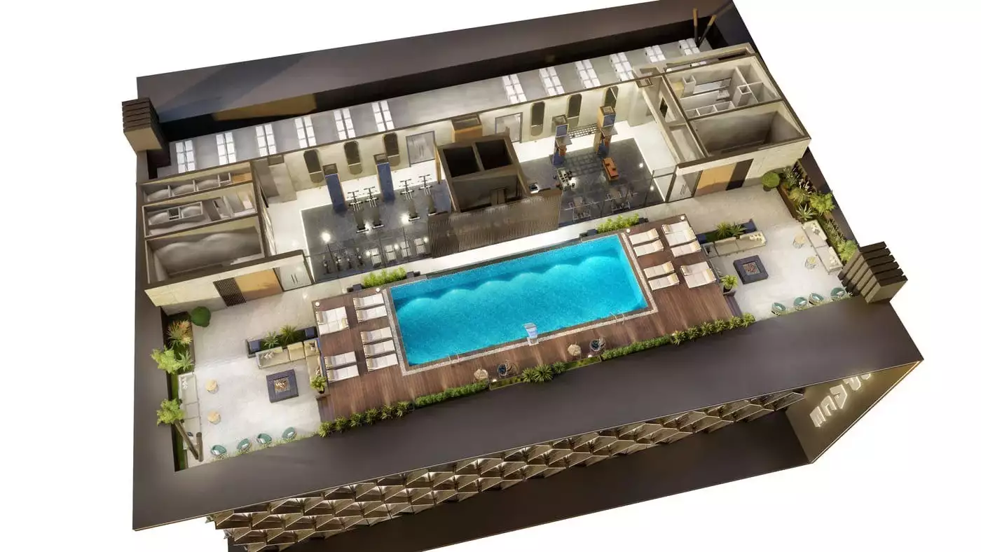 Квартира 34м² в Турции, Стамбул. Стоимостью 125000€ аренда фото-10