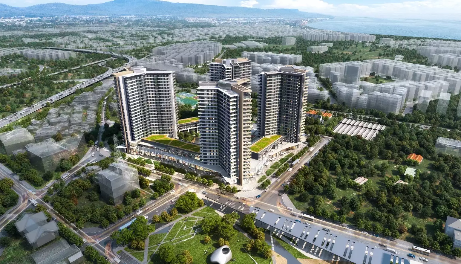 Квартира 57м² в Турции, Стамбул. Стоимостью 210000€ аренда фото-2