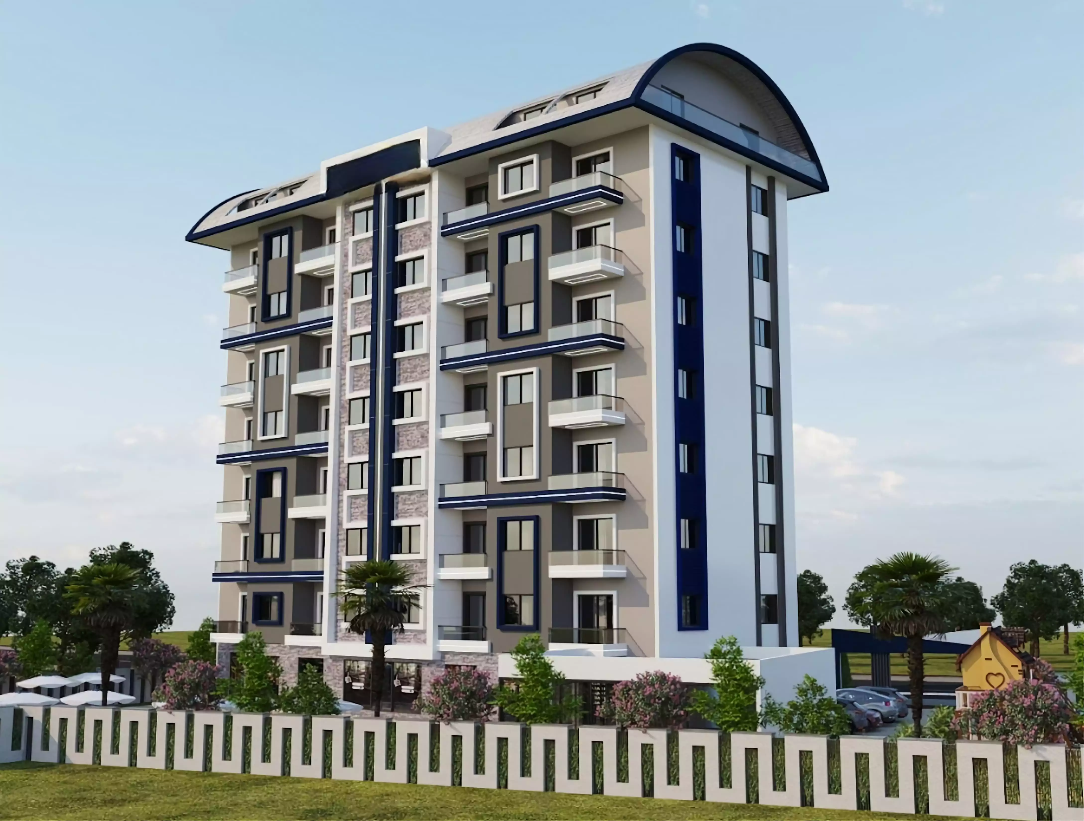 Квартира 50м² в Турции, Демирташ. Стоимостью 108000€ аренда фото-2