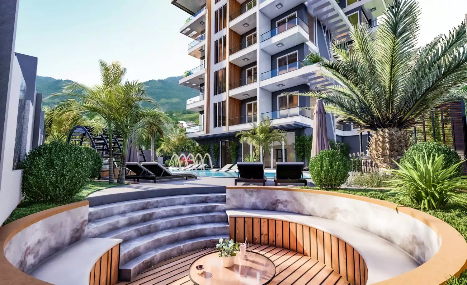 Пентхаус 49м² в Турции, Махмутлар. Стоимостью 89000€ аренда фото-4