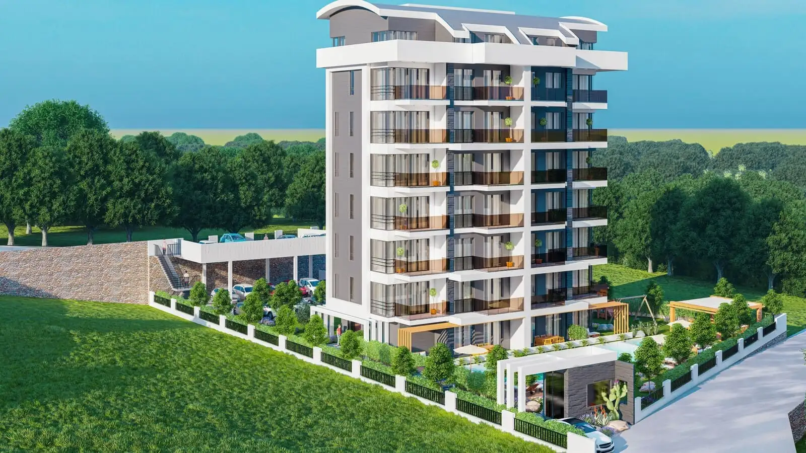 Квартира 47м² в Турции, Демирташ. Стоимостью 85000€ аренда фото-2