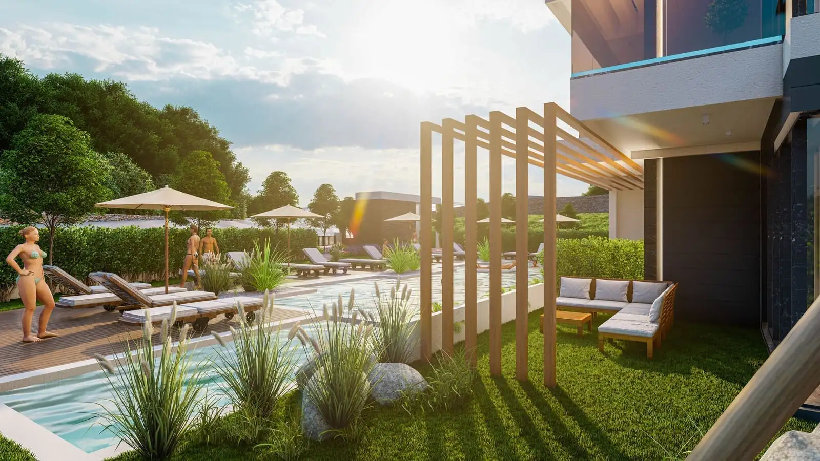 Квартира 47м² в Турции, Демирташ. Стоимостью 85000€ аренда фото-11