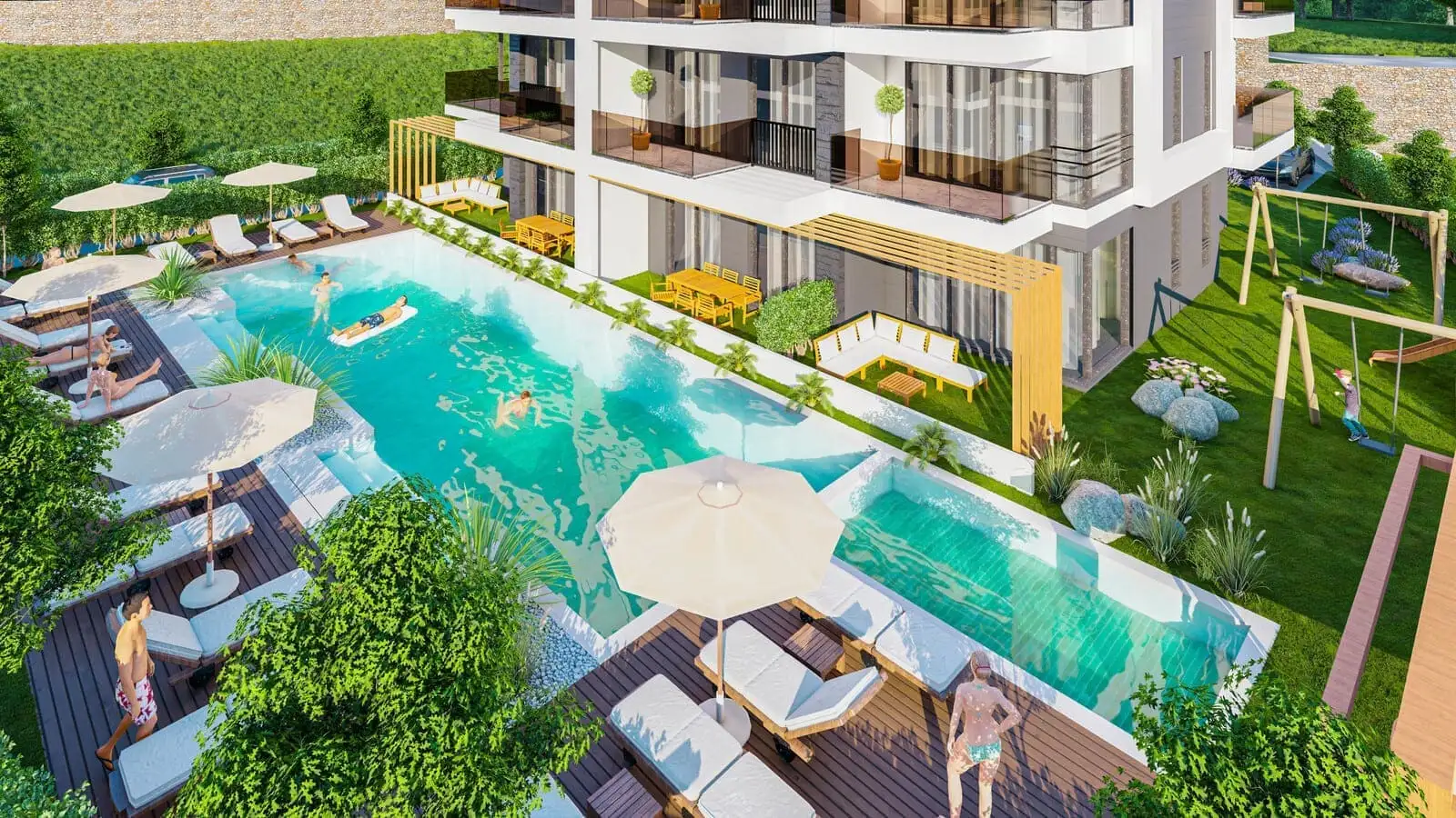 Квартира 47м² в Турции, Демирташ. Стоимостью 85000€ аренда фото-12