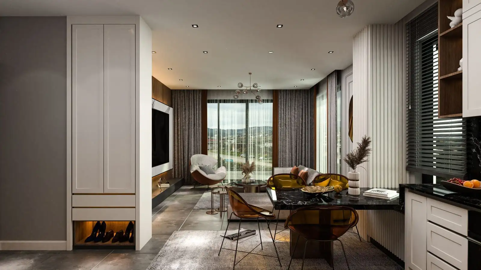 Квартира 47м² в Турции, Демирташ. Стоимостью 85000€ аренда фото-25