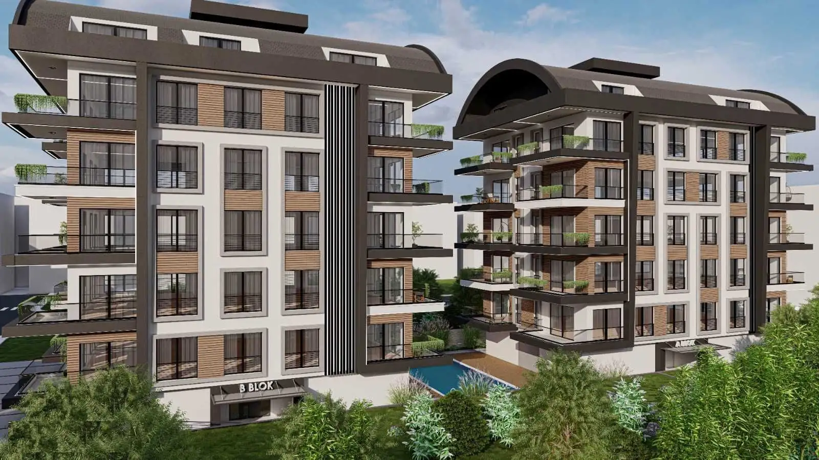 Квартира 50м² в Турции, Махмутлар. Стоимостью 148000€ аренда фото-5