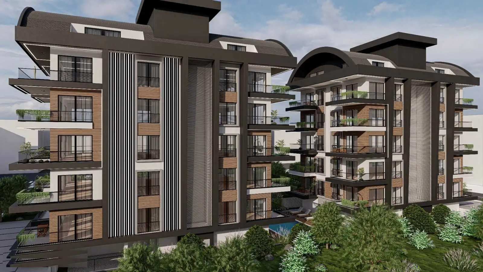 Квартира 50м² в Турции, Махмутлар. Стоимостью 148000€ аренда фото-7