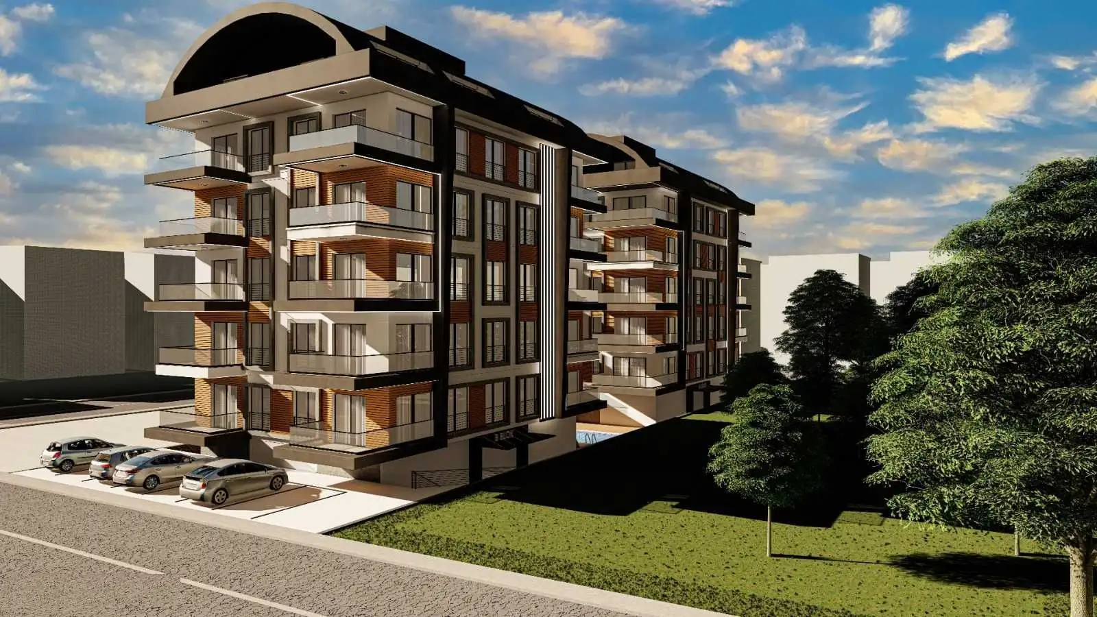 Квартира 50м² в Турции, Махмутлар. Стоимостью 148000€ аренда фото-8