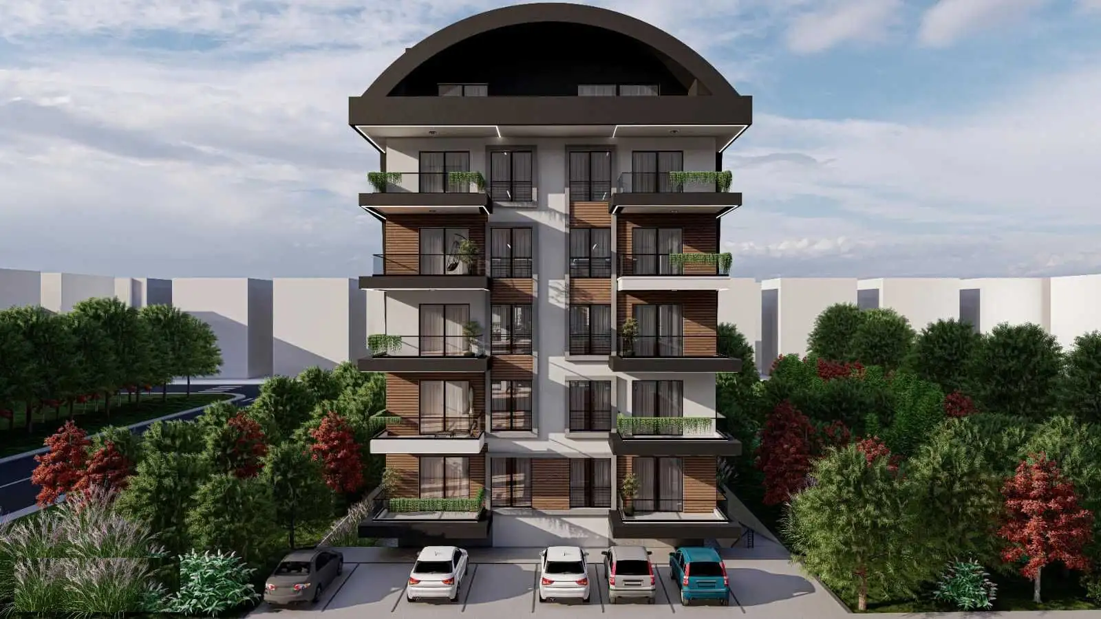 Квартира 50м² в Турции, Махмутлар. Стоимостью 148000€ аренда фото-9