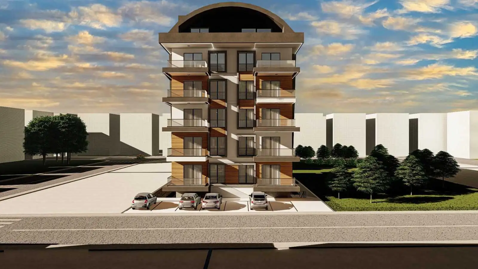 Квартира 50м² в Турции, Махмутлар. Стоимостью 148000€ аренда фото-11