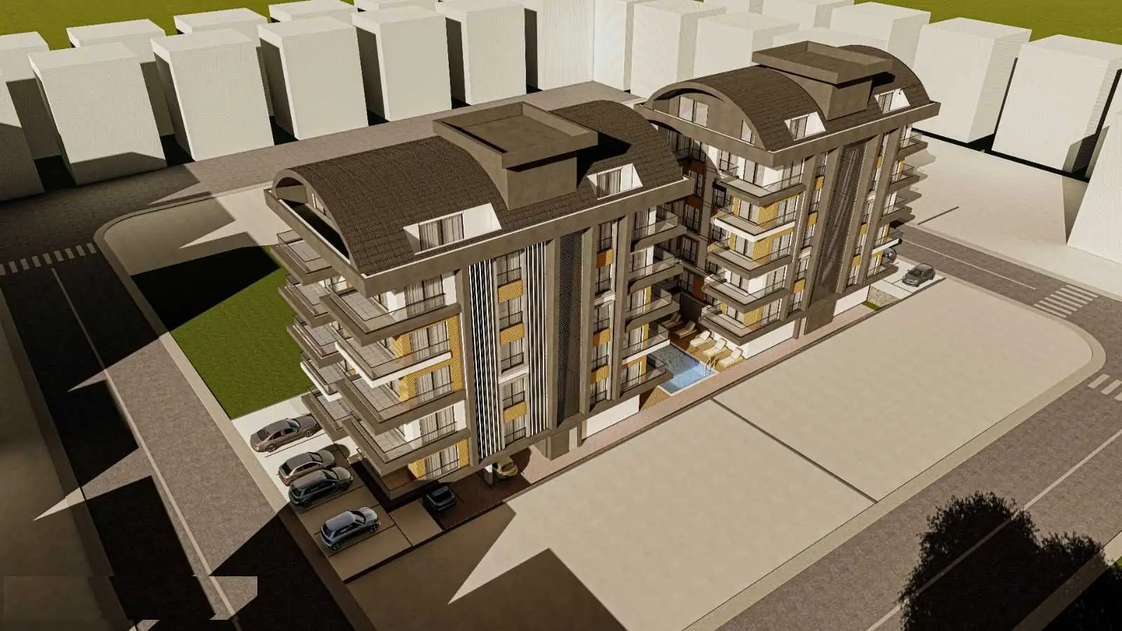 Квартира 50м² в Турции, Махмутлар. Стоимостью 148000€ аренда фото-13