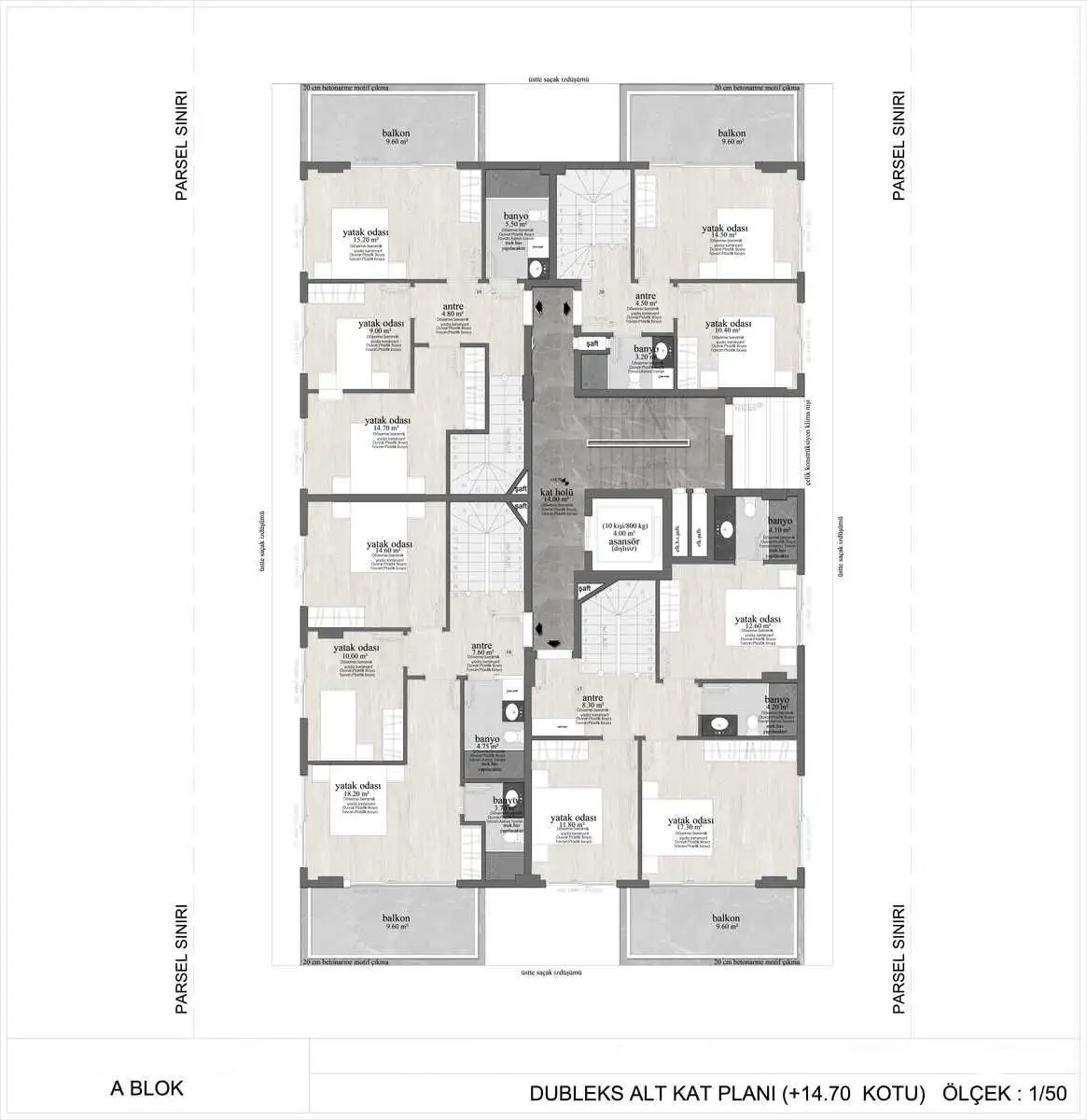 Квартира 50м² в Турции, Махмутлар. Стоимостью 148000€ аренда фото-25