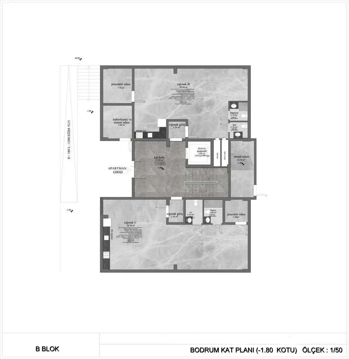 Квартира 50м² в Турции, Махмутлар. Стоимостью 148000€ аренда фото-28