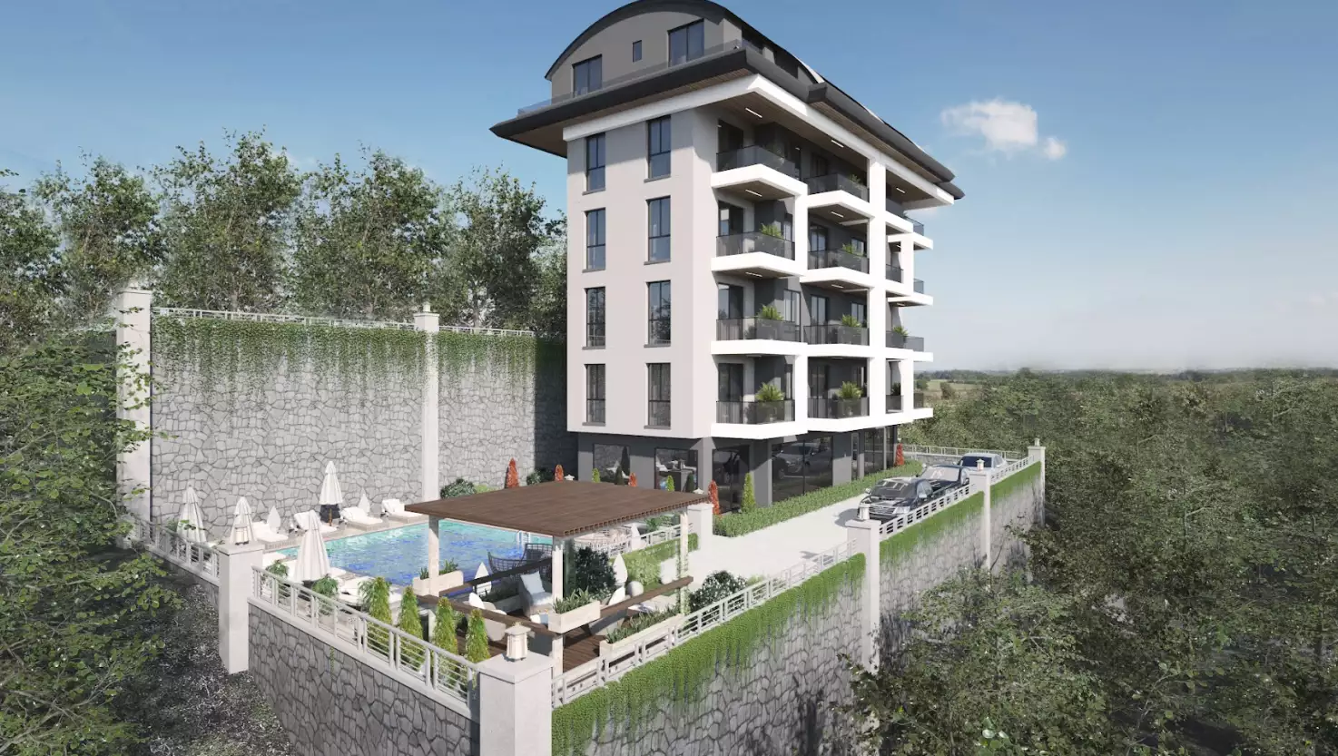 Квартира 40м² в Турции, Конаклы. Стоимостью 90000€ аренда фото-2