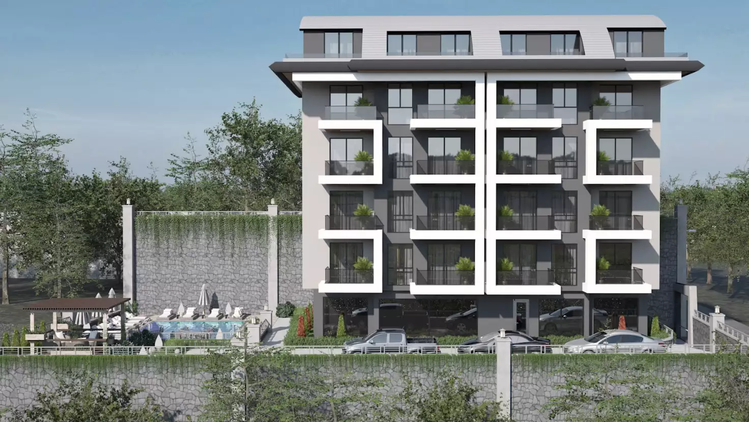 Квартира 40м² в Турции, Конаклы. Стоимостью 90000€ аренда фото-3