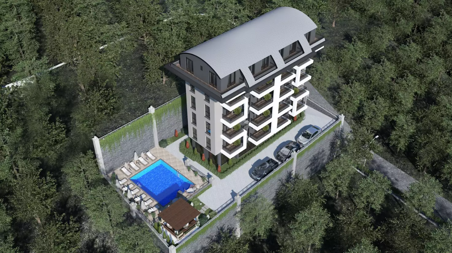 Квартира 40м² в Турции, Конаклы. Стоимостью 90000€ аренда фото-7