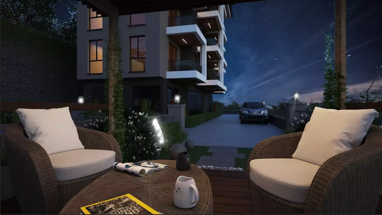 Квартира 40м² в Турции, Конаклы. Стоимостью 90000€ аренда фото-12