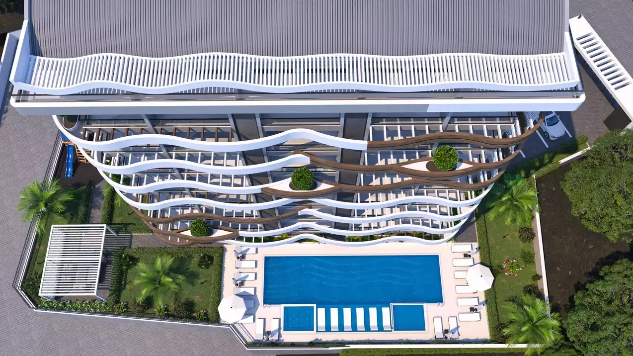 Квартира 50м² в Турции, Авсаллар. Стоимостью 159000€ аренда фото-8