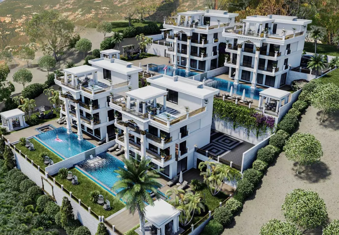Вилла 400м² в Турции, Аланья. Стоимостью 1100000€ аренда фото-1