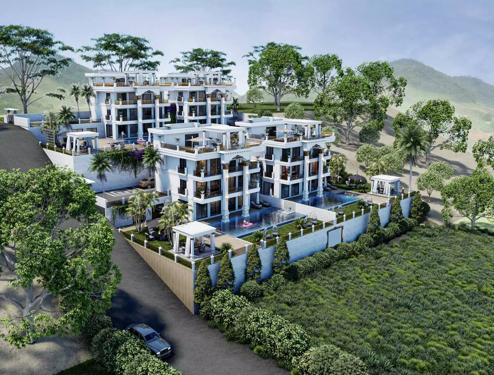 Вилла 400м² в Турции, Аланья. Стоимостью 1100000€ аренда фото-3