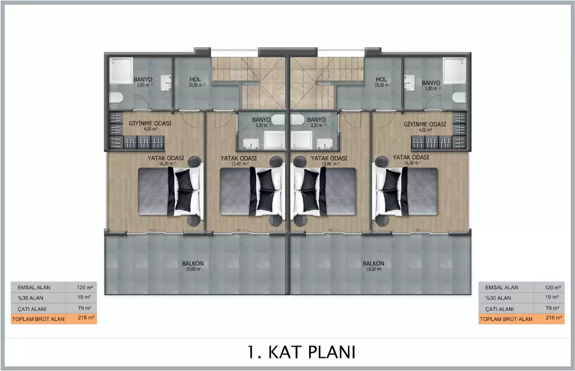 Вилла 200м² в Турции, Авсаллар. Стоимостью 780000€ аренда фото-18