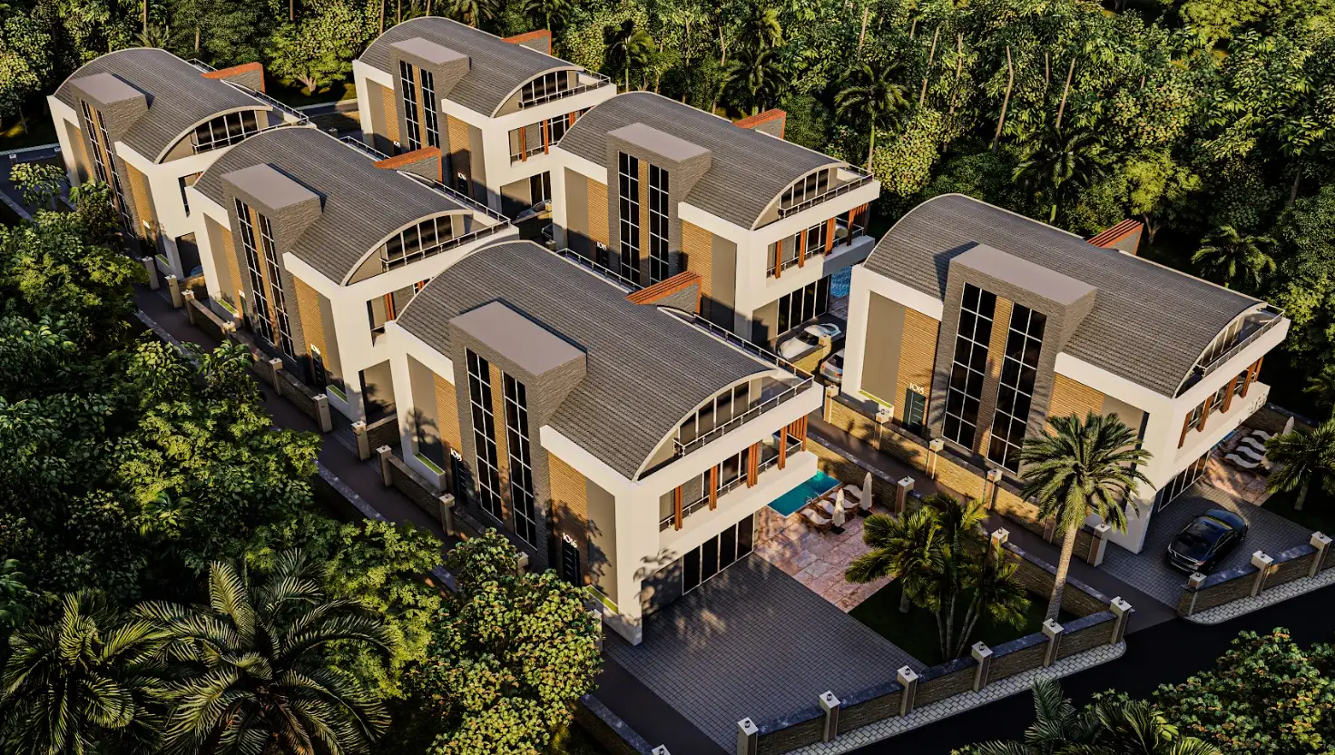 Вилла 200м² в Турции, Авсаллар. Стоимостью 780000€ аренда фото-2