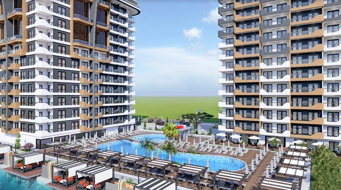 Квартира 51м² в Турции, Махмутлар. Стоимостью 115000€ аренда фото-2