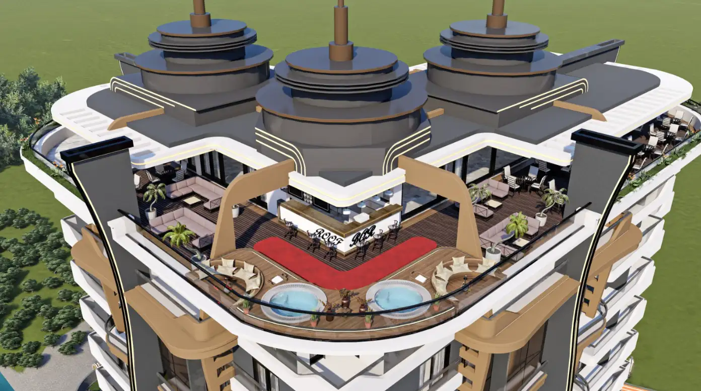 Квартира 51м² в Турции, Махмутлар. Стоимостью 115000€ аренда фото-10