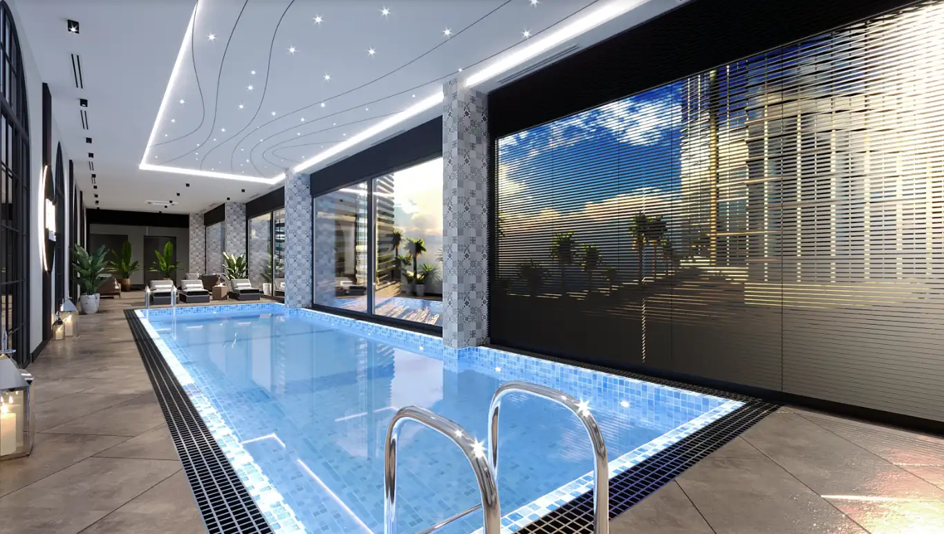 Квартира 51м² в Турции, Махмутлар. Стоимостью 115000€ аренда фото-24