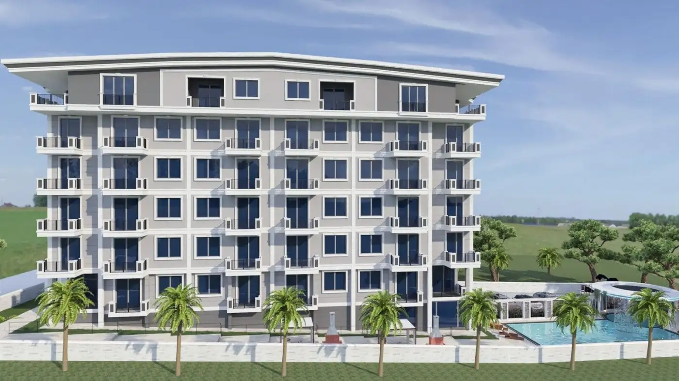 Квартира 35м² в Турции, Газипаша. Стоимостью 110000€ аренда фото-1