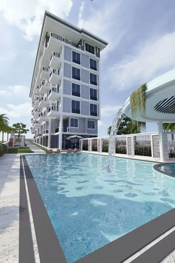 Квартира 35м² в Турции, Газипаша. Стоимостью 110000€ аренда фото-13