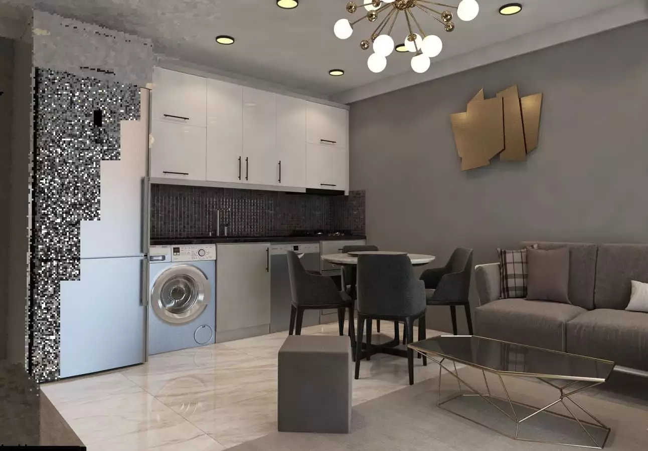 Квартира 42м² в Турции, Газипаша. Стоимостью 108000€ аренда фото-17