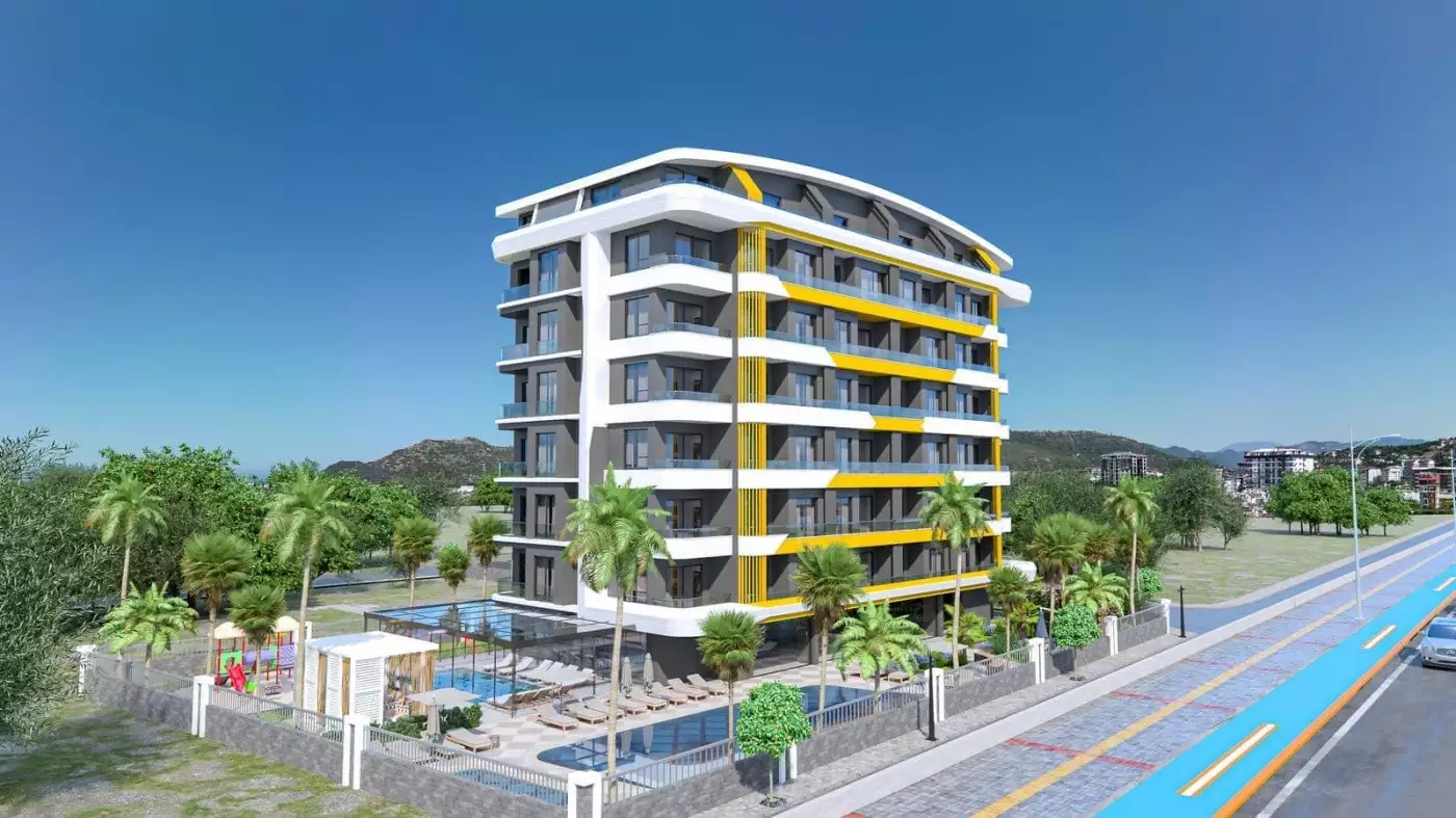 Квартира 50м² в Турции, Газипаша. Стоимостью 103000€ аренда фото-1