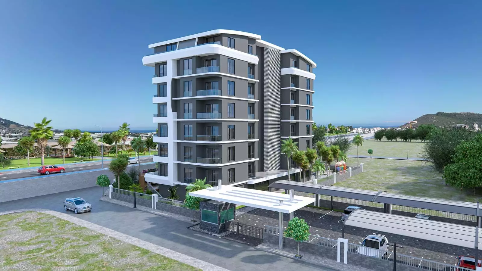 Квартира 50м² в Турции, Газипаша. Стоимостью 103000€ аренда фото-3