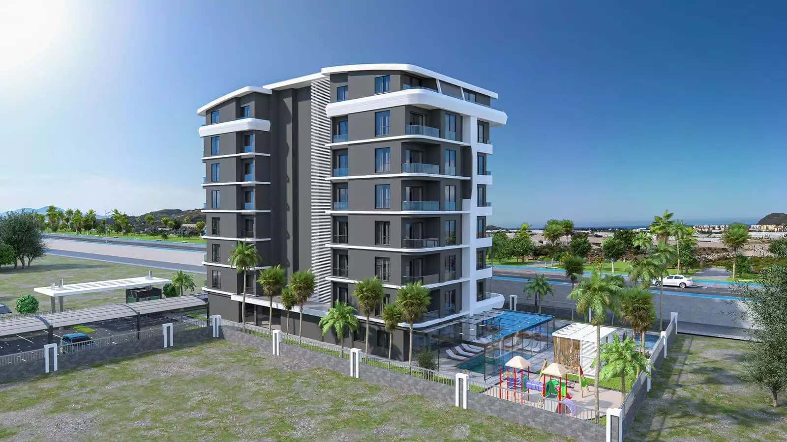 Квартира 50м² в Турции, Газипаша. Стоимостью 103000€ аренда фото-4