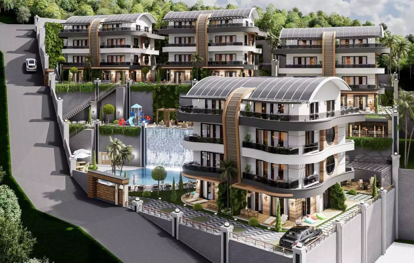 Таунхаус 137м² в Турции, Аланья. Стоимостью 625000€ аренда фото-3