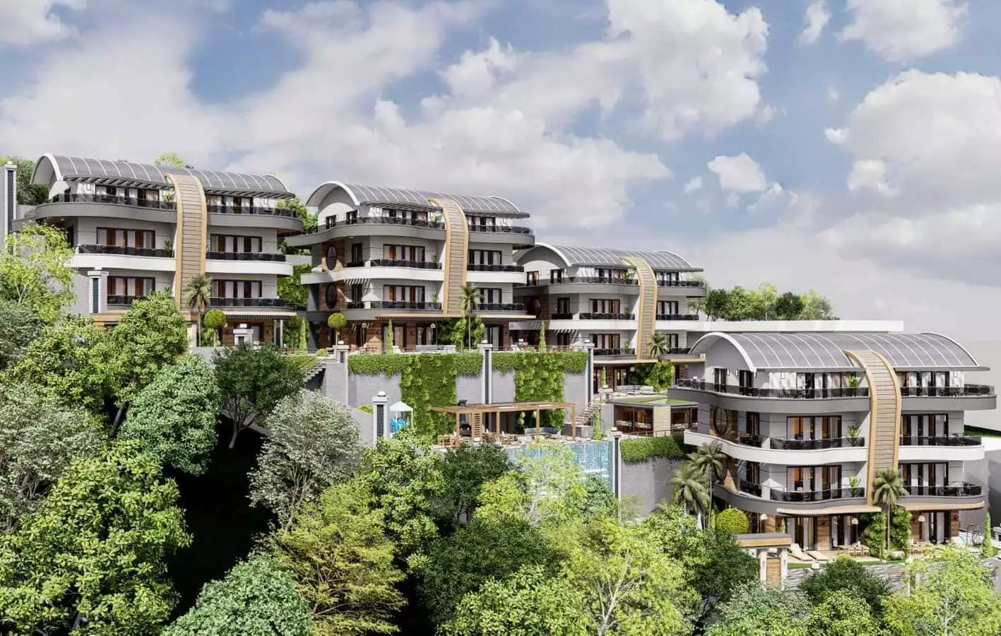 Таунхаус 137м² в Турции, Аланья. Стоимостью 625000€ аренда фото-4