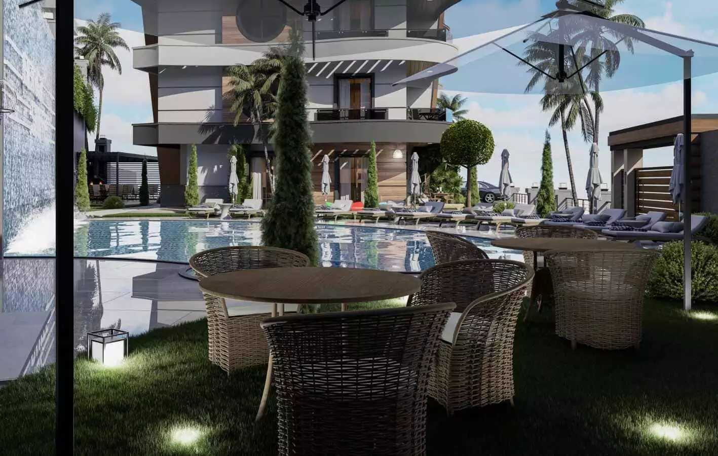 Таунхаус 137м² в Турции, Аланья. Стоимостью 625000€ аренда фото-17